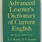 THE ADVANCED LEARNER &#039;S DICTIONARY OF CURRENT ENGLISH by A.S. HORNBY ...H. WAKEFIELD , 1967