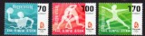 UNGARIA 2008, Sport, J.O. Beijing, serie neuzata, MNH