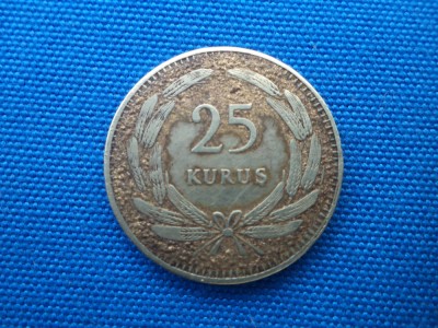 25 KURUS 1948-TURCIA foto
