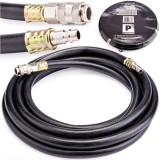 Furtun aer comprimat 5 metri, grosime 10 x 17 mm 20 bari pneumatic, Powermat