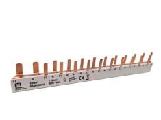 Bareta de alimentare 1P+N 2P busbar pin 12M 63A ETI 002921155