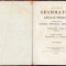HST 161SP Grammatica linguae persicae ... 1804 Franz von Dombay
