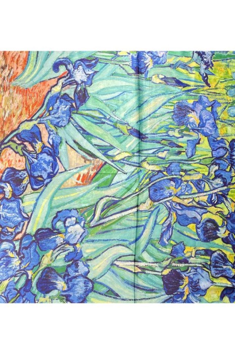 Esarfa patrata I dama, Dacali, verde forest, 70x70 cm