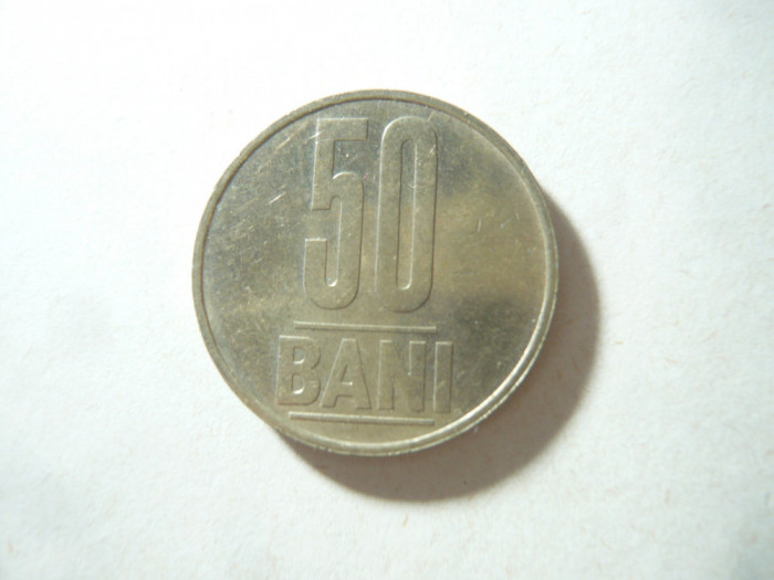 Moneda 50 Bani 2008 cal. Buna