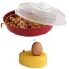 Incubator cu intoarcere simultana, regulator automat, pana la 51 oua de gaina + Cadou Ovoscop