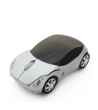 Mouse Wireless in Forma de Masina Sport, 2.4GHz, 1600 DPI, cu Receptor USB
