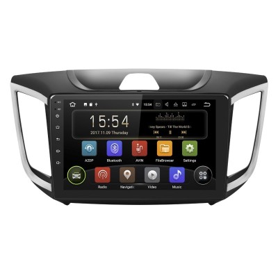 Navigatie Gps Android 9.0 Hyundai ix 25 / Creta , Display 9&amp;quot; , 2GB RAM + 16GB ROM, Internet , Aplicatii , Waze , Wi Fi , 4G ,Bluetooth , Usb foto