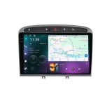 Navigatie dedicata cu Android Peugeot 308 I 2007 - 2013, 12GB RAM, Radio GPS