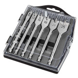 Set burghie plate pentru lemn 6,0-25,0mm/6BUC. GRAPHITE 57H211 HardWork ToolsRange