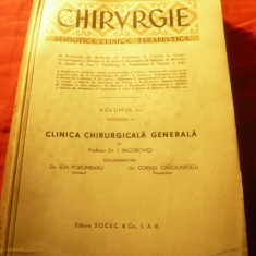 Prof.Dr.I.Iacobovici -Clinica Chirurgicala vol. 1/fasc.1- ed. 1940