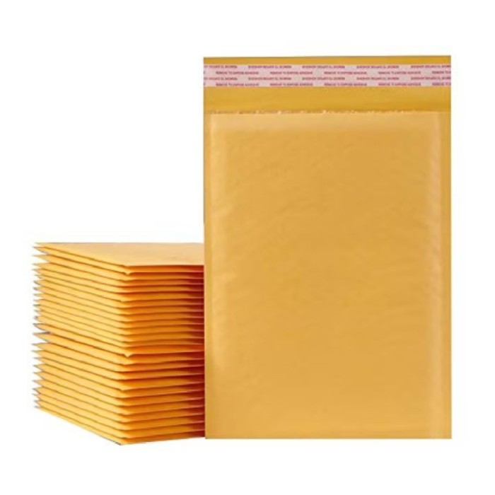 Plic antisoc cu bule d14 &acirc; 200 x 280 + 40 mm, fara logo, maro, 16.9g, hartie kraft, autoadeziv