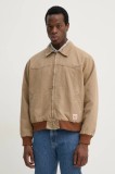 Levi&#039;s geaca EMBARCADERO AVIATOR JKT culoarea maro, de tranzitie, A8583