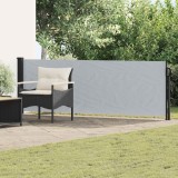 vidaXL Jaluzea laterală retractabilă Gri 300 x 100 cm Poliester 42035401