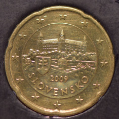 20 euro cent Slovacia 2009