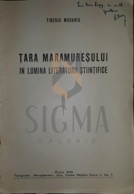TARA MARAMURESULUI IN LUMINA LITERATURII STIINTIFICE foto