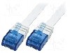 Cablu patch cord, Cat 6, lungime 3m, U/UTP, LOGILINK - CF2061U