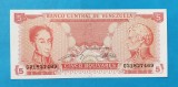 5 Bolivari 1989 Venezuela - Bancnota SUPERBA - UNC