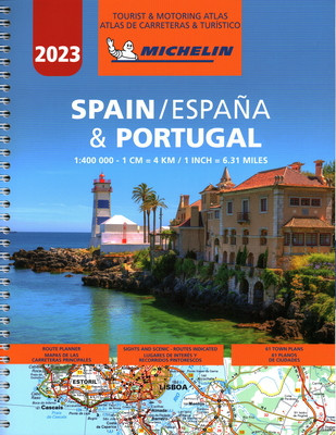 Michelin Spain &amp;amp; Portugal Road Atlas 2023 foto