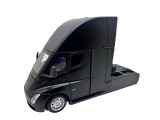 Macheta Tesla Semi cenusie 1:32 replica metal usi deschise sunet si lumini resort