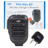 Microfon si Dongle cu Bluetooth PNI Mike 80, dual channel, compatibil cu PNI HP 8001L