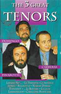 Casetă audio Domingo, Carreras, Pavarotti &amp;lrm;&amp;ndash; The 3 Great Tenors foto