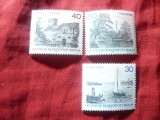 Serie Berlin 1976 - Arhitectura , Vederei 1 , 3 valori