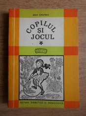 RARA, Copilul si Jocul, Jean Chateau, 1967, stare ca nou, psihologie, Livrare curier gratuit imediata