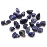 Sodalit piatra rulata 1 - 3 cm - incredere in sine si exprimare