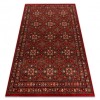 Covor de l&acirc;nă KASHQAI 4372 300 Flori, cadru vin roșu, 67x275 cm