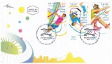 FILATELIE TEMATICA - PLIC ISRAEL TEMATICA JOCURILE OLIMPICE FDC