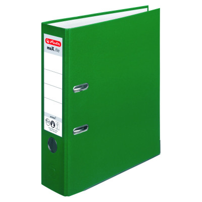 Biblioraft a4 8cm pp verde herlitz foto