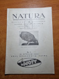 Natura 15 aprilie 1935-evolutia masinii electrice,moartea lui nicolai longinescu