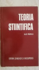 Ilie Parvu - Teoria stiintifica