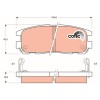 Set placute frana spate TRW, Isuzu Trooper 1991-2004, Opel Frontera A (U92), 1992-10.1998, Frontera B (U99), 09.1998-07.04, Monterey, 1991-1999, spat