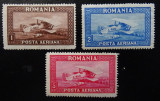 Romania LP 80 , Posta aeriana C-Raiu filigran vertical , MH/*