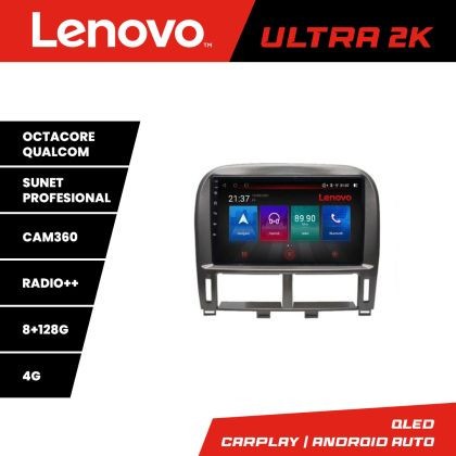 Navigatie Lexus LS 1999-2006 M- LS-99 Octa Core Android Radio Bluetooth GPS WIFI/4G DSP 2K 8+128GB 360 Toslink CarStore Technology