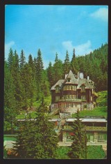 CPIB 23519 CARTE POSTALA - VILA LA LACU ROSU, CIRCULATA, 1974, STAMPILE, TIMBRU