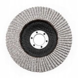 Abraziv/smirghel lamelar frontal, aluminiu, P36, 125 mm