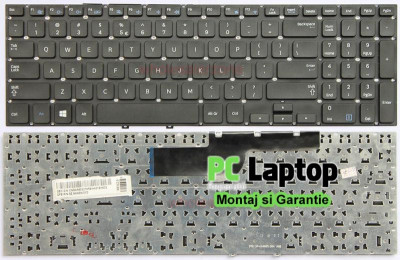 Tastatura Samsung NP355V5C fara rama us neagra foto