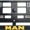 Set 2 bucati, suport numar inmatriculare MAN IV
