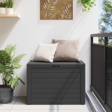 vidaXL Ladă de depozitare pentru grădină, antracit, 78 x 44 x 55 cm