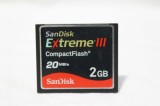 Card memorie CF Compact Flash SanDisk Extreme III 2 GB