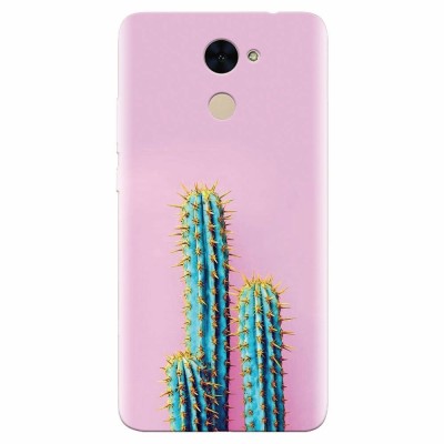 Husa silicon pentru Huawei Enjoy 7 Plus, Cactus 102 foto