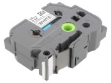 Bandă Adezivă 24mm 8m Alb/Negru TZE-FX251