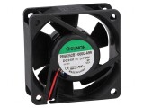 Ventilator axial DC 24V 60x60x25mm 61,16m3/h 44dBA cu bilă