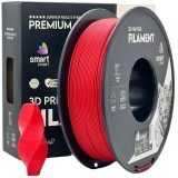 Filament PLA Smart Print roșu mat 1.75mm 1kg - Compatibil cu imprimante 3D