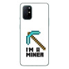 Husa compatibila cu OnePlus 8T Silicon Gel Tpu Model Minecraft Miner