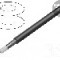 Cablu coaxial, RG6/U, 1m, dublu ecranat, 75&Omega;, BELDEN, 1694ANH.00305