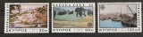 BC114, Cipru-Kibris 1977, serie arhitectura, peisaje, picturi, europa cept, Nestampilat