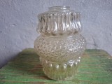 Design / Vintage - Abajur deosebit mijlocul sec XX pentru lustra lampa veioza in forma de ghinda !